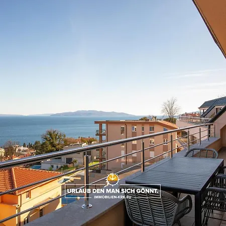 Schindler Luxury Penthouse - Sea View Terrace, Pool & Private Parking Opatija